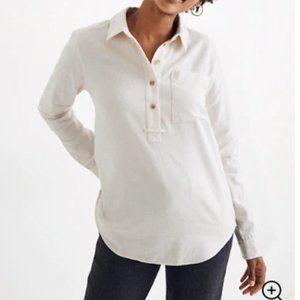 MadewellFlannel Classic Ex-Boyfriend Popover Shirt